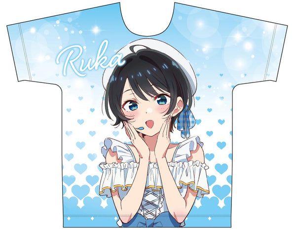 『彼女、お借りします』描き下ろしフルグラフィックTシャツ 更科瑠夏(アイドル)