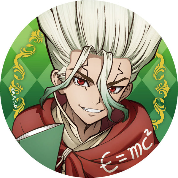 『Dr.STONE』【描き下ろし】ジュエリー缶バッジセット 石神千空(4期Ver.)