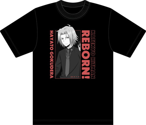 『家庭教師ヒットマンREBORN!』【描き下ろし】Tシャツ 獄寺隼人(カウンターチェア)