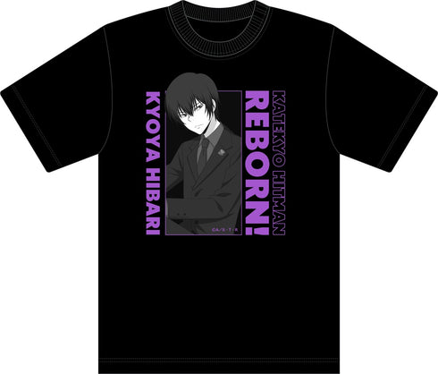 『家庭教師ヒットマンREBORN!』【描き下ろし】Tシャツ 雲雀恭弥(カウンターチェア)