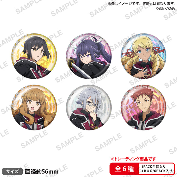 『七つの魔剣が支配する』トレーディングホログラム缶バッジ BOX