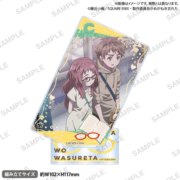『好きな子がめがねを忘れた』スクエアアクリルスタンド 小村くん&三重さん C