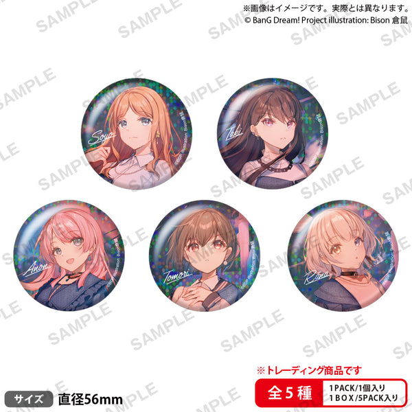 『BanG Dream! It's MyGO!!!!!』トレーディングホログラム缶バッジ 記念ビジュアルVer.