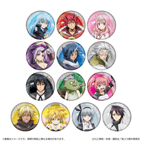 『転生したらスライムだった件』ホログラム缶バッジ【BOX】