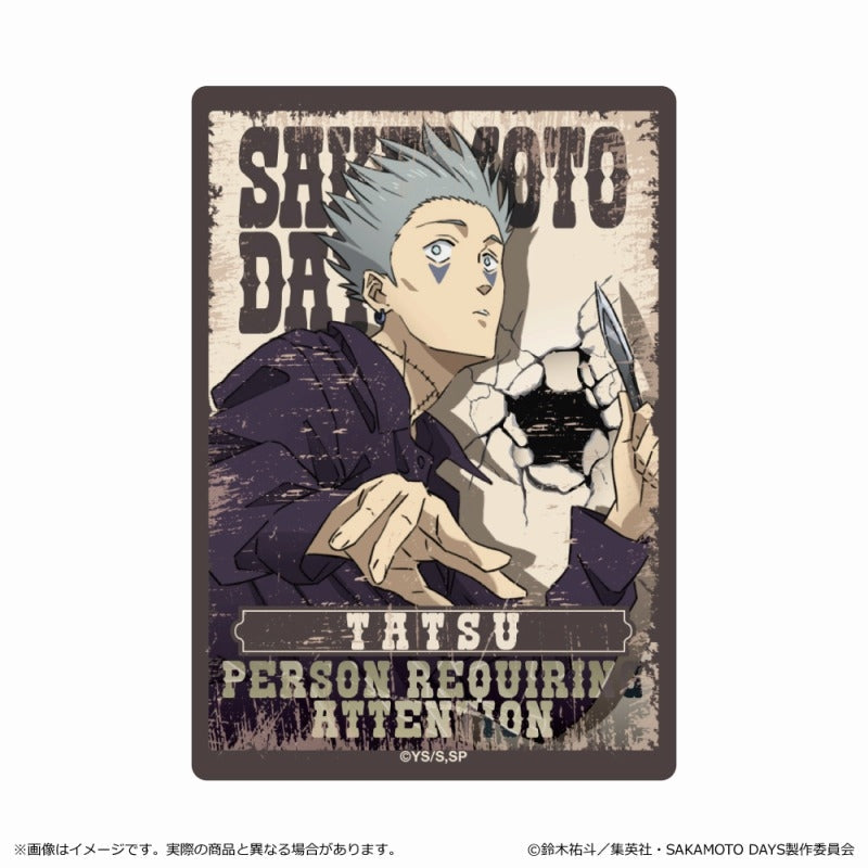 SAKAMOTO DAYS』ステッカー<第 1 弾>/タツ – Anime Store