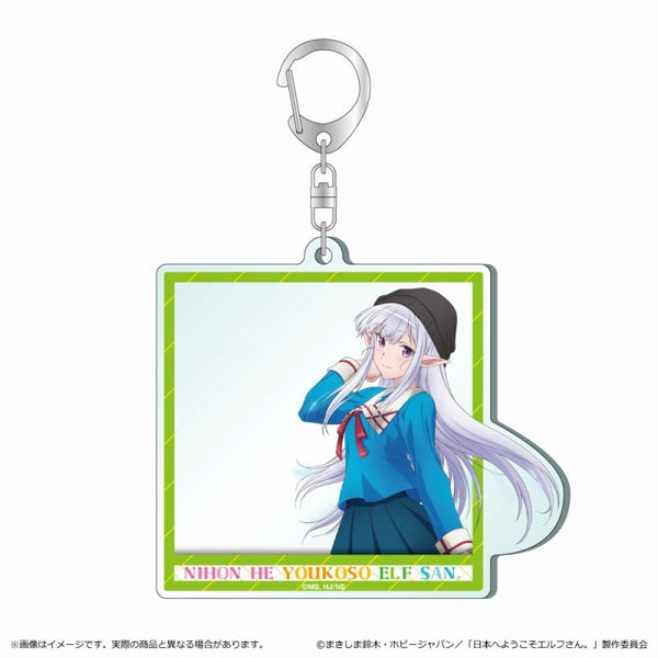 『日本へようこそエルフさん。』フォトフレーム風キーホルダー/マリー A