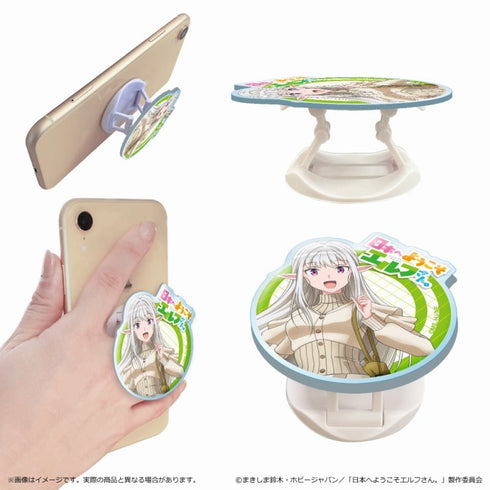 『日本へようこそエルフさん。』スマホグリップ/マリー B