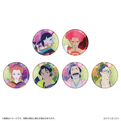 『モノノ怪 第二章 火鼠』金屏風柄缶バッジ【BOX】