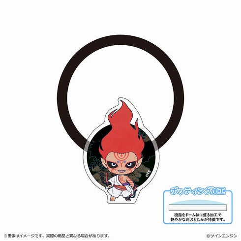 『モノノ怪 第二章 火鼠』アクリルヘアゴム/神儀