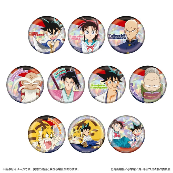 『真・侍伝YAIBA』ホログラム缶バッジ 第一弾【BOX】