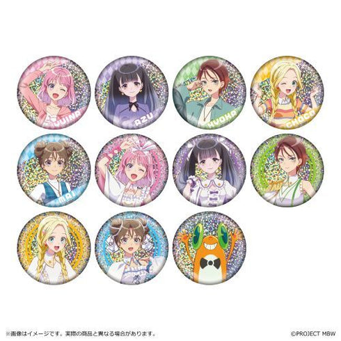 『前橋ウィッチーズ』ホログラム缶バッジ【BOX】