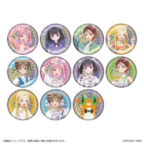 『前橋ウィッチーズ』ホログラム缶バッジ【BOX】