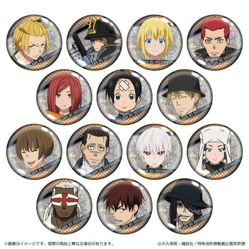 『炎炎ノ消防隊 参ノ章』ホログラム缶バッジ B【BOX】