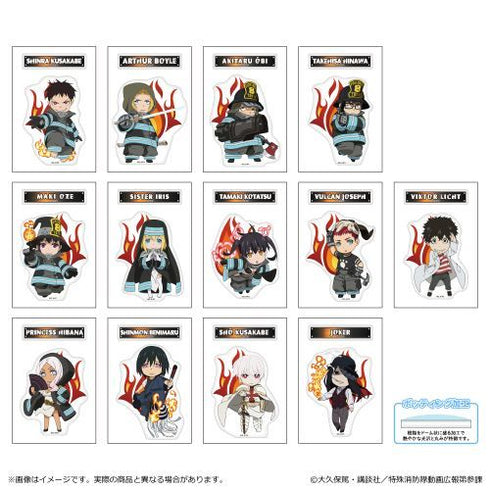 『炎炎ノ消防隊 参ノ章』ポッティングステッカー【BOX】