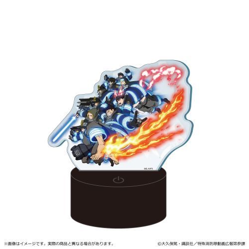 『炎炎ノ消防隊 参ノ章』LED アクリルスタンド/キービジュアル