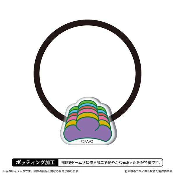 『おそ松さん』アクリルヘアゴム/一松