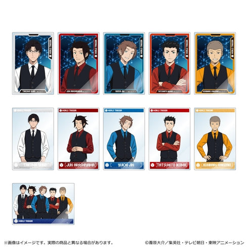『ワールドトリガー』<黒ベストスーツver.> 第3 弾 トレーディングアクリルカード【BOX】