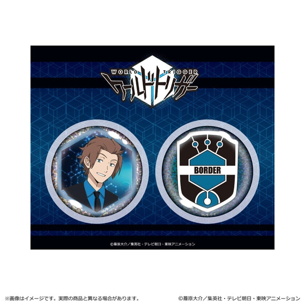 『ワールドトリガー』<黒ベストスーツver.> 第3 弾 ホログラム缶バッジセット/迅 悠一