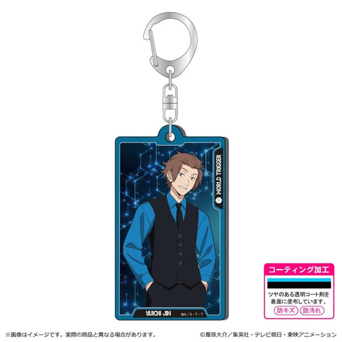 『ワールドトリガー』<黒ベストスーツver.> 第3 弾 メタルアクキー/迅 悠一