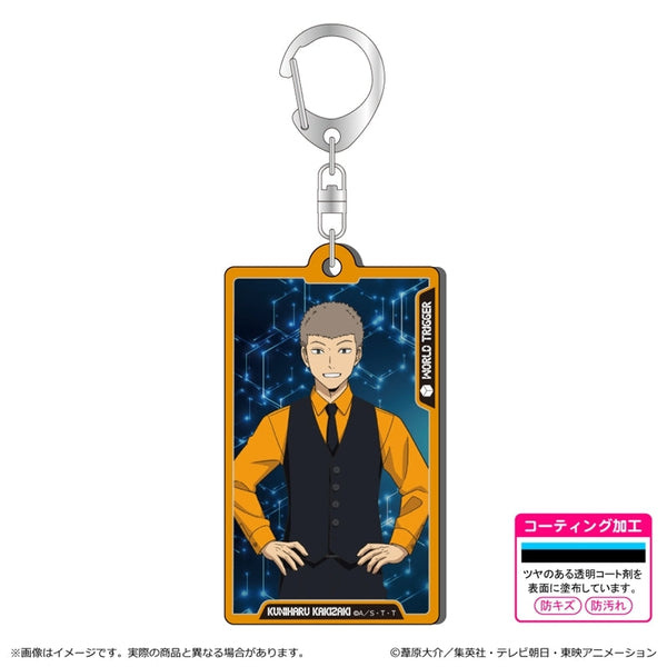 『ワールドトリガー』<黒ベストスーツver.> 第3 弾 メタルアクキー/柿崎 国治