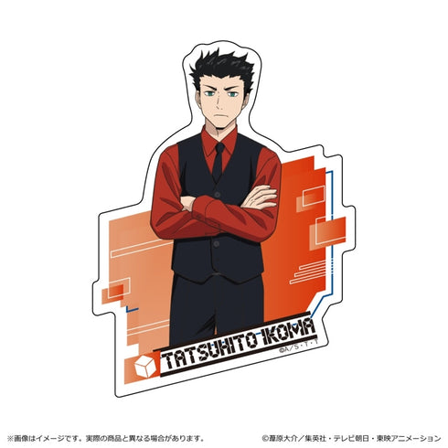 『ワールドトリガー』<黒ベストスーツver.> 第3 弾 ステッカー/生駒 達人