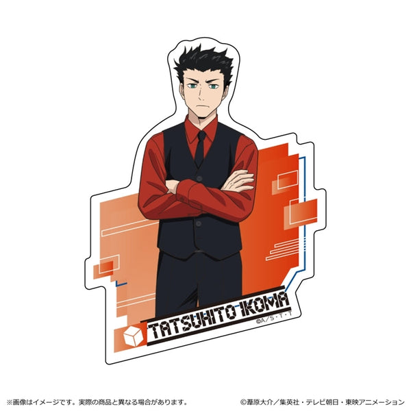 『ワールドトリガー』<黒ベストスーツver.> 第3 弾 ステッカー/生駒 達人