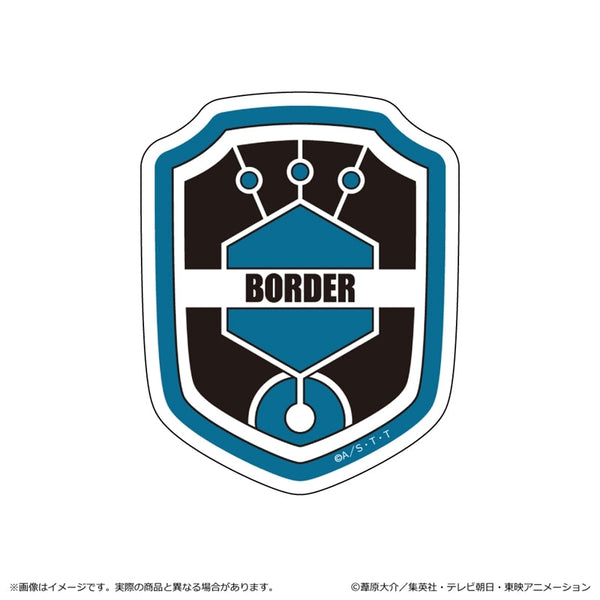 『ワールドトリガー』<黒ベストスーツver.> 第3 弾 ステッカー/玉狛支部エンブレム(迅)