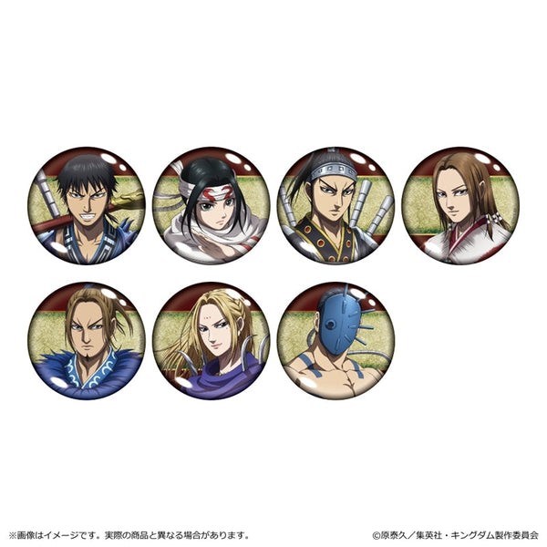 『キングダム』金屏風柄缶バッジ【BOX】