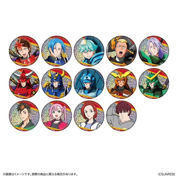 『鎧真伝サムライトルーパー』トレーディングホログラム缶バッジ【BOX】