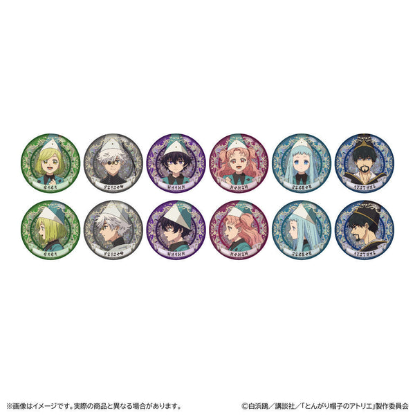 『とんがり帽子のアトリエ』トレーディングホログラム缶バッジ【BOX】