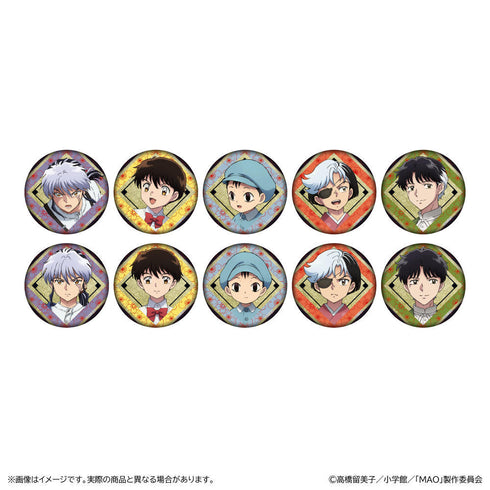 『MAO』トレーディング金屏風柄缶バッジ【BOX】