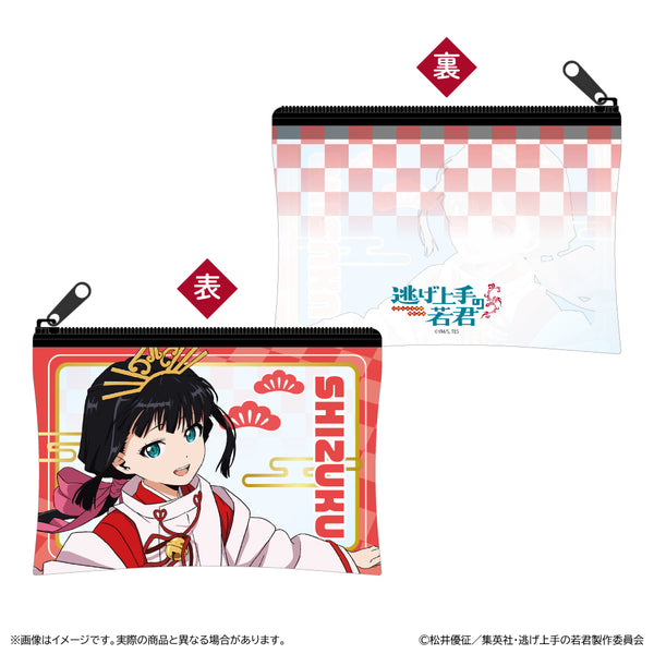 "The Young Lord Who's Good at Running Away" Mini Clear Pouch / Shizuku