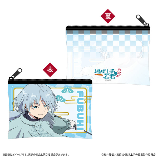 "The Young Lord Who's Good at Running Away" Mini Clear Pouch / Blizzard