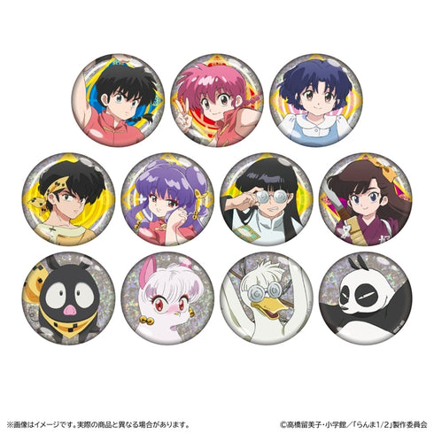 『らんま1/2 第3期』トレーディングホログラム缶バッジ【BOX】