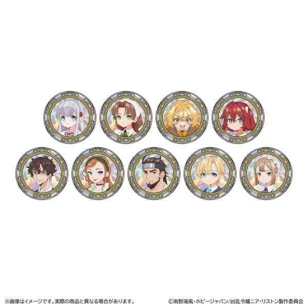 『凶乱令嬢ニア・リストン』トレーディングホログラム缶バッジ【BOX】
