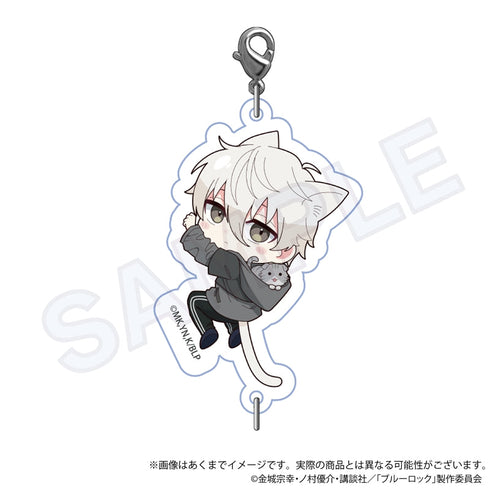 『ブルーロック』トレーディングつながるチャーム ひっつきにゃんVer.【BOX】