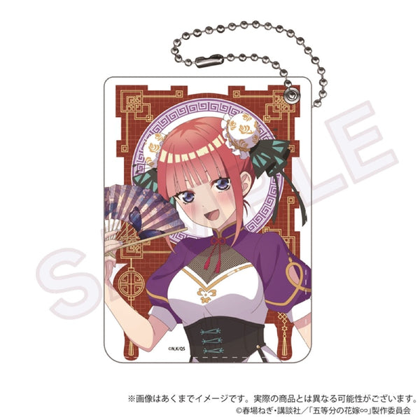 『五等分の花嫁∽』PUレザーパスケース 中華ロリータVer. 中野二乃
