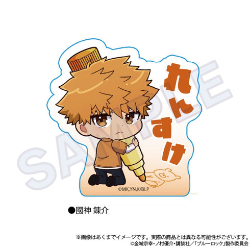 "Blue Lock" Acrylic Block: Drawing Style Ver. Rensuke Kunigami