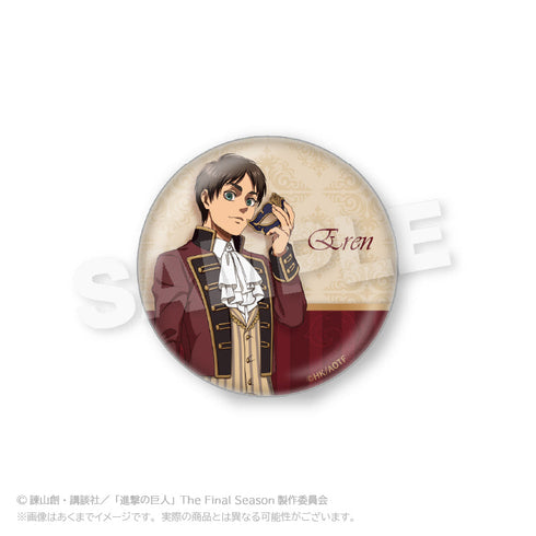『進撃の巨人』トレーディング缶バッジ 仮面舞踏会Ver.【BOX】【202506再販】