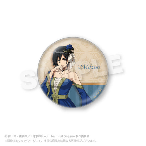 『進撃の巨人』トレーディング缶バッジ 仮面舞踏会Ver.【BOX】【202506再販】