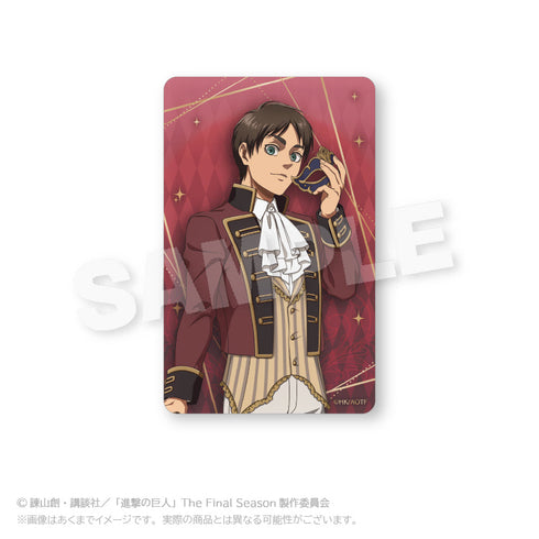 『進撃の巨人』トレーディングクリアカード 仮面舞踏会Ver.【BOX】【202410再販】