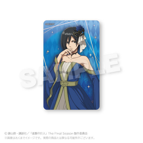 『進撃の巨人』トレーディングクリアカード 仮面舞踏会Ver.【BOX】【202506再販】