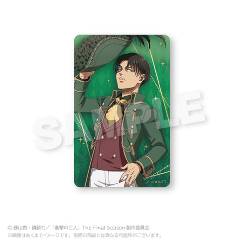 『進撃の巨人』トレーディングクリアカード 仮面舞踏会Ver.【BOX】【202506再販】