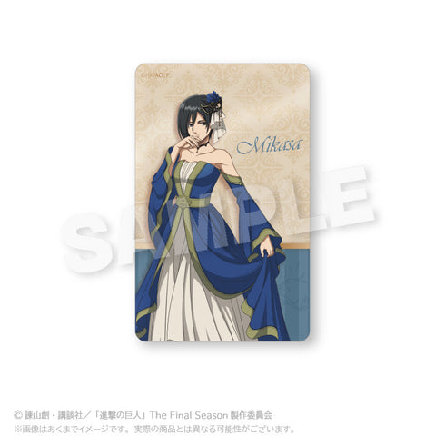 『進撃の巨人』トレーディングクリアカード 仮面舞踏会Ver.【BOX】【202506再販】