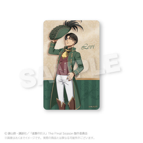 『進撃の巨人』トレーディングクリアカード 仮面舞踏会Ver.【BOX】【202506再販】