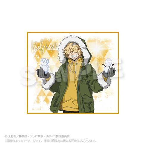 『家庭教師ヒットマンREBORN!』トレーディングミニ色紙 モコモコウィンターVer.【BOX】