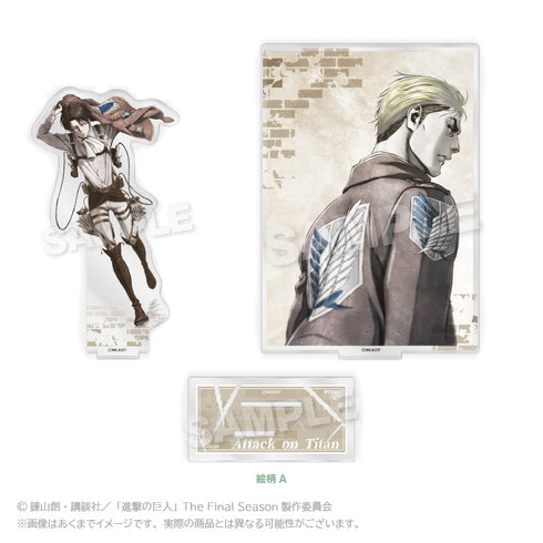 『進撃の巨人』ジオラマアクリルスタンド 絵柄A【202507再販】