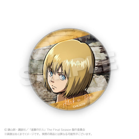『進撃の巨人』トレーディング缶バッジ クローズアップVer.【BOX】
