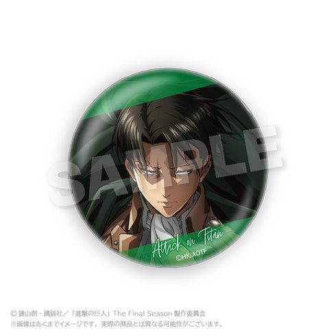 『進撃の巨人』トレーディング缶バッジ クローズアップVer.【BOX】