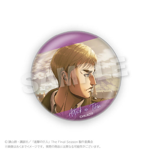 『進撃の巨人』トレーディング缶バッジ クローズアップVer.【BOX】